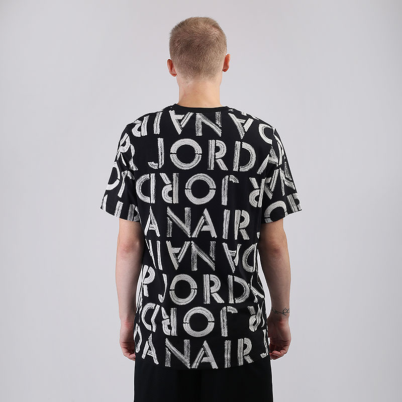 Мужская футболка Jordan Printed Short-Sleeve Crew (CN3586-010)  - цена, описание, фото 3